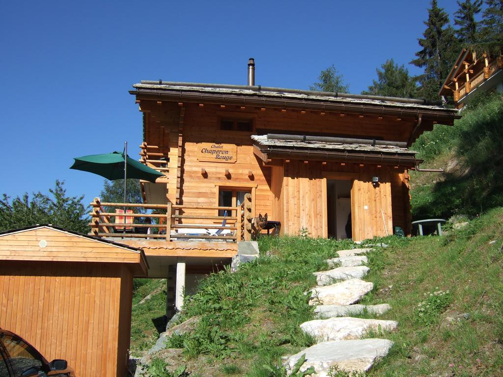 Chalet Chaperon Rouge Nendaz Ngoại thất bức ảnh