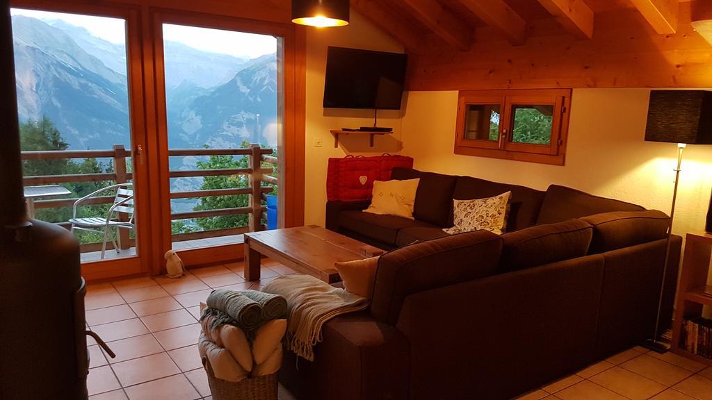 Chalet Chaperon Rouge Nendaz Ngoại thất bức ảnh